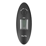 SUNGOOYUE Kompakte und Leichte Gepäckwaage mit Hintergrundbeleuchtetem...