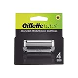 Gillette LABS Rasierklingen für Herren, 4 Ersatzteile mit 5 Klingen,...