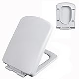 Toilettensitz mit Absenkautomatik, verstellbares Scharnier,...