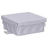 10 Stück Voxura Feuchtraum Aufputz-Verbindungsdose Abzweigdose...