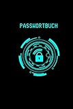 Passwortbuch Lock Schloss: Manager - Organizer - deutsch - 6x9 A5 108...