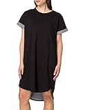 JDY Damen JDYIVY S/S Dress JRS NOOS Lässiges Kleid, Black, S