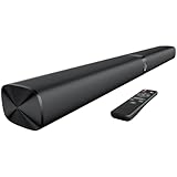 GarageRock 90W Soundbar TV-Lautsprecher, 2-in-1 Abnehmbare TV-Soundbars...