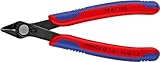 KNIPEX Electronic Super Knips, Elektronik-Seitenschneider für weiche...