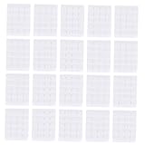 KONTONTY 20 Blatt Kerzendocht Aufkleber DIY Doppelseitig Klebepunkte...