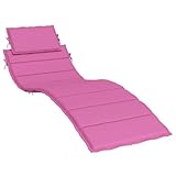 vidaXL Sonnenliege Auflage, Liegenauflage Outdoor, Polster Auflage Kissen...