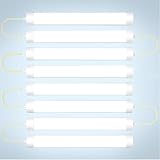 papasbox 8 Stück LED Leuchtstoffröhre 145cm | Feuchtraumleuchte Röhre...