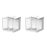 TsoLay 2X Aquarium Aquarium Aquarium Einfach zu Wechselnde Wasser Acryl...