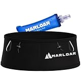 MARLOAR Laufgürtel mit Soft Flask 250 ml – Verstellbarer Laufgürtel...