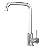 BONADE Wasserhahn Küchenarmatur aus SUS304 Edelstahl Gebürsteter Nickel,...