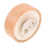 Toyvian Selbstgemacht Spieluhr Basis Drehbar Holz 74mm Ø Bastelset...