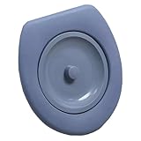 Kalastussaari Eimer -Toilettensitz, PVC Camping Toilettensitz mit festen...