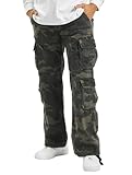 BRANDIT PURE VINTAGE TROUSER CARGOHOSE HOSE bis 7XL (Darkcamo)XL