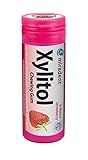 Miradent Xylitol for Kids Zahnpflegekaugummi 30 g Erdbeere