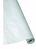 1 Rolle Damast - Tischtuch weiß 1 m x 50 m Papiertischdecke Tischdecke,...