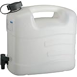 PRESSOL Wasserkanister Polyethylen mit Ablasshahn Inhalt 10 Liter, 1...