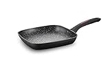 ROYALTY LINE FGN28 Grillpfanne Ø 28 cm – Induktionsgeeignet – Mit...