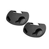 GOLRISEN 2 Stück Getränkehalter Stuhl Schwarz Becherhalter Campingstuhl...