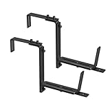 Karriter 2 x verstellbare Blumenkastenhalter, Blumenkastenhalter für...