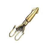 DECHOUS Kupfer Tintenfisch Skulptur Retro Messing Ornament Kompakte...