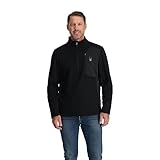 Spyder Bandit Half Zip, Herren, Schwarz, L