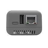 WAITLOVER Mini Wireless WiFi Print Server Adapter für USB Drucker, USB 2.0...