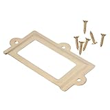 QUMIIRITY 10 Stück Teiliges Etikettenrahmen für Goldfarbener Labelhalter...