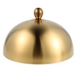 FOMIYES Lebensmittelabdeckung aus Edelstahl als Servierschüsseldeckel und...