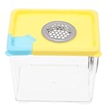 VALICLUD Reptilien Fütterungsbox mit Belüftung Transparenter Anti Flucht...