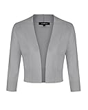 MINTLIMIT Cardigan Noos Strickjacke Damen Kurz V-Ausschnitt Langarmshirt...