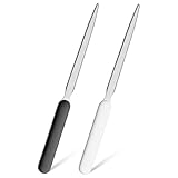 ZEYIYER 2 Stück Brieföffner Edelstahl, Brieföffner Edel Letter Opener...