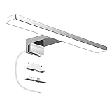 Aourow LED Spiegellampe Badezimmer Spiegelleuchte 5W 300mm 500lm Badleuchte...