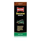 BALLISTOL 23150 Balsin Schaft-Öl dunkelbraun 50ml Flasche - Holzschutz...