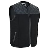 Echte Lederweste Herren Biker Rindleder Clubweste, Rocker Stil in...