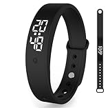 Vibrationswecker Armband, Silent Vibrating Alarm Reminder Watch, Wecker...