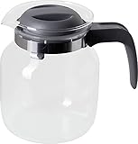 wenco Glaskanne 1,25 l - Ideal für Tee, Kaffee und Kaltgetränke,...