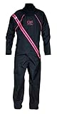 Dry Fashion Damen Herren Trockenanzug SUP Performance, Farbe:Schwarz/Pink,...