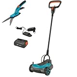 Gardena HandyMower 22/18V P4A Ready-to-Use Set + Grasschere Comfort