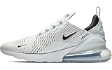 Nike Air Max 270, Herren Laufschuhe, Weiß (White/Black 100), 43 EU