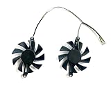 Computerkühlungsteil 2FAN 4PIN 75MM RX6600M GPU-Ersatzzubehör, kompatibel...