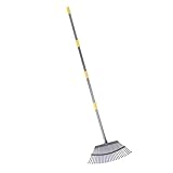 TOPINCN Gartenrechen, Hochleistungs-Vertikutiererrechen, Verstellbarer...