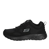 Skechers Burns- Agoura Herren Turnschuhe, Black, 43 EU