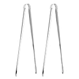 ULTECHNOVO 2 Stück Grillzange aus Edelstahl 304, 24cm...