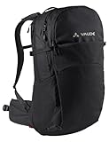 VAUDE Wanderrucksack Wizard Schwarz 24+4, wasserabweisender Rucksack Damen...