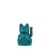 DONKEY Lucky Cat Mini | Green - Japanische Glücksbringer Winkekatze in...