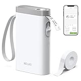 Nelko Etikettendrucker, Bluetooth P21 Selbstklebendes Etikettiergerät...