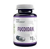 Hepatica Fucoidan Blasentang 500mg 120 Vegane Kapseln, Laborgeprüft ,...