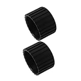 Cabilock 2 Stück Außenrunde Fußabdeckungen Fitnessgeräte rutschfeste...