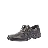 Rieker Herren B0812 Derby, Black B0812 00, 43 EU Weit