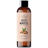 Essican Purelife Süßmandelöl, 100ml, Kaltgepresstes Mandelöl für die...